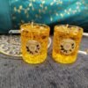 Beer iced glass candle